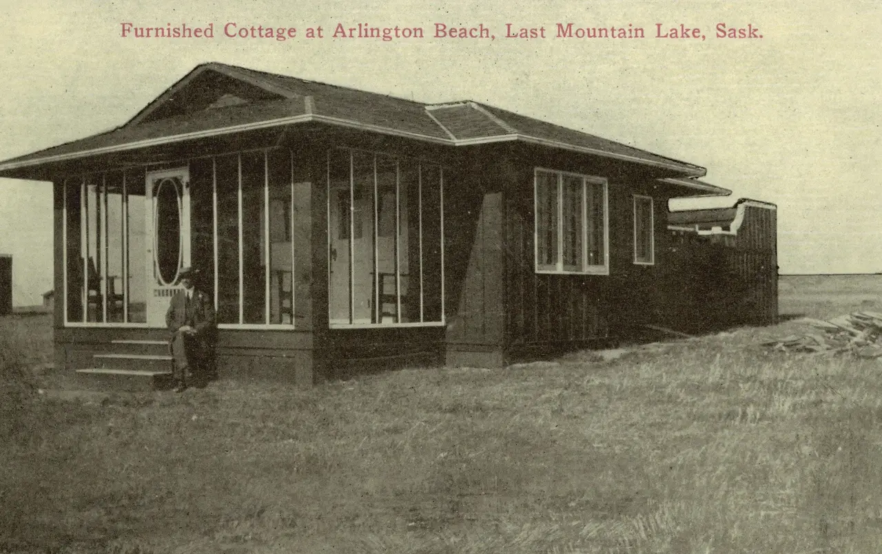 Furnished cottage at Arlington Beach, about 1910